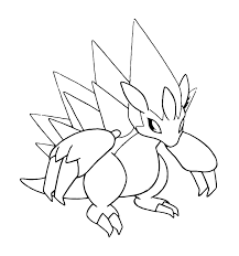 Pokemon Alolan Sandslash Coloring Pages Ausmalbilder Ausmalen Bilder