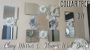 Diy Dollar Tree Flower Mirror Wall Decor Easy Inexpensive Home Decor Ideas 2018 Petalisbless Diy Dollar Tree Decor Inexpensive Home Decor Mirror Wall Decor