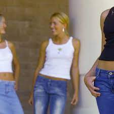 We declare the return of low-rise jeans an affront to all