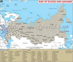 Map Of Russia And Ukraine Map Ukraine Russia
