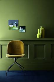 Le Vert Sauge Est La Nouvelle Couleur Tendance Et On Craque Completement Photos Peinture Little Greene Deco Peinture Chambre