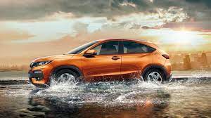 Honda Xr V Orange Suv Car In Water Wallpaper Honda Car Models Car Rental Honda