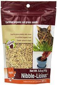 Petlinks Nibble Licious Cat Grass See Patilen Com Deals Cat Grass Natural Cat Treats Cat Food Allergy