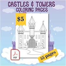 All our educational printables are for personal use only. Castle Coloring Worksheets Teaching Resources Tpt