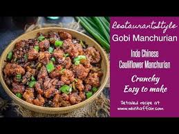 crispy gobi manchurian recipe step by