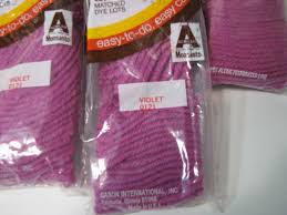 Caron Latch Hook Rug Yarn Lot Of 10 Violet 0121 Nos