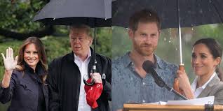 ♥️first created fanpage for harry&meghan dm's open 🕊 fan acc by francesca ★ archewell ★ archewell.com. Umbrella Wars Trump Lets Melania Get Soaked While Meghan Holds Harry Down Style Bet