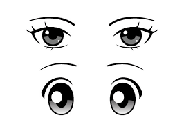 Easy, step by step how to draw anime drawing tutorials for kids. How To Draw Different Types Of Anime Eyes Animeoutline