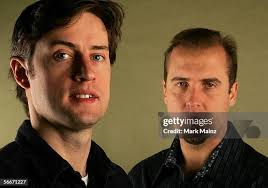 Directors Jeff Crook and Josh Crook of the film "Salvage" poses for a...  News Photo