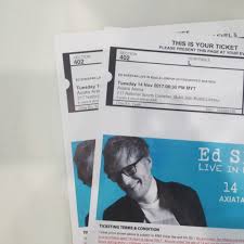 Ed sheeran concert divide world tour singapore live 2019 #edsheeran #edsheeransingapore #dividetour! Ed Sheeran 2 Tickets Malaysia Tickets Vouchers Event Tickets On Carousell