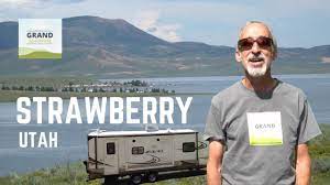 The campground lies in an aptly named mountain setting at an elevation of 7,800 feet. Ep 112 Strawberry Utah Rv Travel Camping Youtube