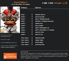 This also allows tons of action to be displayed on the screen. Street Fighter V Champion Edition Trainer Fling Trainer Pc Game Cheats And Mods
