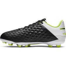 Nike Tiempo Legend 8 Academy Fg Mg Jr At5732 007 Football Shoes Black Black Football Shoes Boys Football Boots Nike