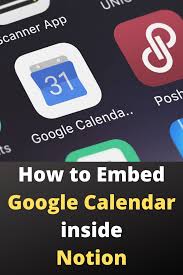 Google Calendar Is A Great Calendaring Tool And Notion Is A Great Productivity Tool Using Them Together Can Turbo Char Google Calendar Notions School Calendar