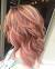 Dark Brown Hair Red And Blonde Highlights