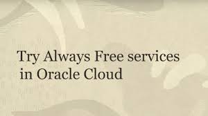 Maybe you would like to learn more about one of these? Oracle Cloud Free Tier Oracle