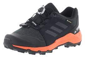 Outfits mit orangen adidas schuhen. Adidas Bc0598 Terrex Gtx K Core Black Carbon True Orange Wanderschuhe Net