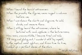 When I Heard The Learn D Astronomer Walt Whitman Current Moon Phase Watch Your Words Words