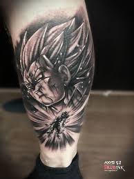 Dragon ball z tattoo drawing. Dragon Ball Majin Vegeta Tattoo Novocom Top