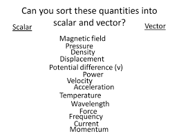 Scalar And Vector Quantities Presentation Physics Experiments High School Physics Experiments Teaching