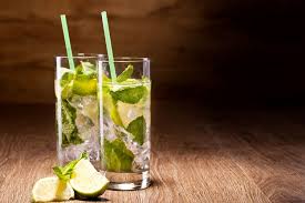Minty Non Alcoholic Mojito Recipe Non Alcoholic Mojito Alcoholic Punch Recipes Drinks Alcohol Recipes