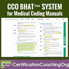 Cco Bhat System For Medical Coding Manuals Laureen Jandroep Medical Coding Medical Coder Medical Coding Training
