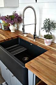 how to seal butcher block countertops
