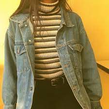 Apr 01, 2022 · mango got the boho memo with this fringed black denim jacket. 44 Flawless Outfit Ideas How To Wear Denim Jacket Aesthetic Clothes Striped Turtlene How To Wear Denim Jacket Vintage Denim Jacket Outfit Denim Jacket Women
