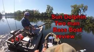 Book a seat on our public boat or a private charter for a fishing or shark fishing trip! Sun Dolphin 2 Man Bass Boat Review Youtube