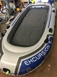 Intex Excursion 5 Floor Mod With Floor Plan Intex Excursions Inflatable Boat