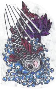 It has been paired with the lotus flower which holds a lot of symbolic meaning of it's own. Koi Fish Tattoo Design By Paythapiper On Deviantart
