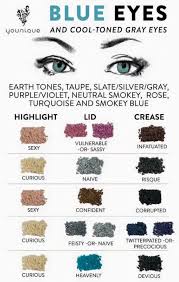 Color Chart For Blue Eyes In 2020 Blue Eye Makeup Hair Makeup Eye Makeup