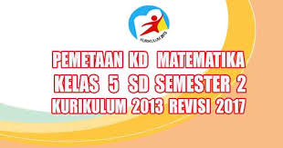 Check spelling or type a new query. Analisis Pemetaan Kd Matematika Kelas 5 Sd Semester 2 Kurikulum 2013 Revisi 2017 Pedia Pendidikan