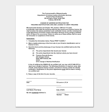 The undersigned entity submits the following statement for the purpose of changing its registered office or. How To Write A Change Of Address Letter Format Samples