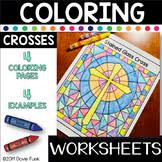 Check spelling or type a new query. Stained Glass Cross Coloring Page Worksheets Teaching Resources Tpt