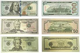 Credit card companies themselves use it to provide their card numbers. Amazon Com Lefree Fake Money Copy Money 20 50 100 Dollar Prop Money Realistic Double Sided Money Stack 120 Bills Full Print Fake Dollars Toys Games