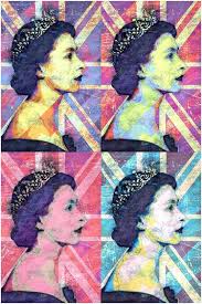 An art history of andy warhol. Queen Elizabeth Ii Inspired Andy Warhol Pop Art Modern Poster No 5 Limited Edition Of 50 New Media By Jakub Dk Saatchi Art