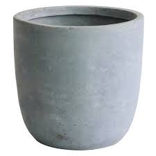 Kasamodern Modern Concrete Round Cement Planter Pot Walmart Com In 2020 Cement Planters Concrete Pots Steel Planters