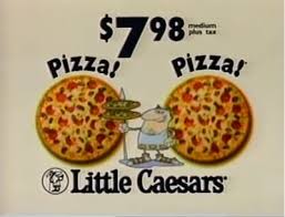 Vintage Little Caesars Pizza Vintage Restaurant Caesar Pizza