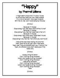Poetic devices in songs by nrainbowt 9562 views. Finding Figurative Language And Meaning In A Song Happy By Pharrell