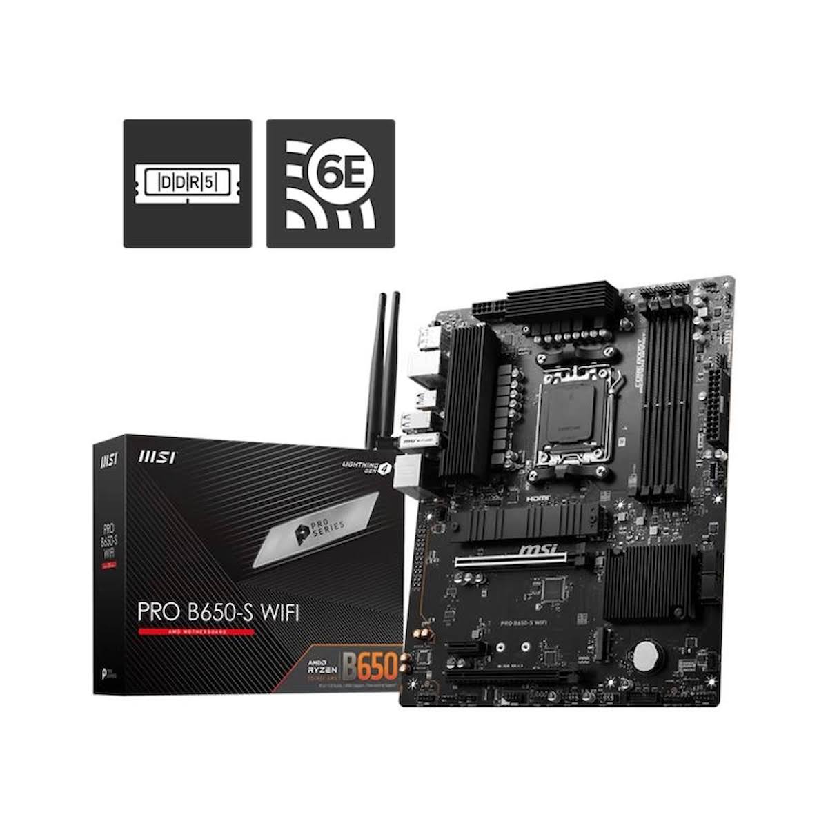 MSI PRO B650-S WIFI ATX Motherboard