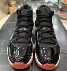 Air Jordan 11 Bred Retro Black True Red 378037 061 In 2020 Air Jordan 11 Bred Jordan 11 Bred Air Jordans
