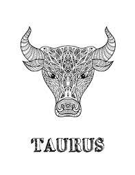 Fourth sign of the zodiac. Taurus Coloring Book With Three Different Styles Of All Twelve Signs Of The Zodiac 36 Individual Coloring Pages 8 5 X 11 Zodiac Coloring Book Journals Blank Slate 9781726673662 Amazon Com Books