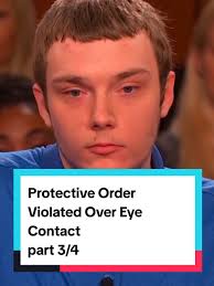 Protective Order Violated Over Eye Contact? part 3 #judge #judgejudy  #justice #violation #courttv #judyjustice #tvshow #glasgow #unitedkingdom