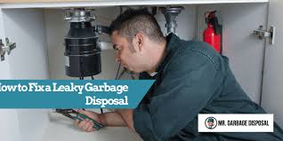how to fix a leaky garbage disposal