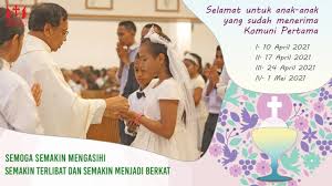 Maybe you would like to learn more about one of these? Misa Penerimaan Komuni Pertama 17 April 2021 Paroki Pulo Gebang Keuskupan Agung Jakarta