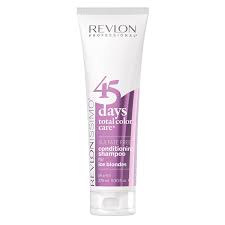 Treatment for the restoration of hair quality after bleaching, 500 ml. Revlon Professional 45 Daysconditioning Shampoo Ice Blondes 1er Pack 1 X 275 Ml Amazon De Premium Beauty