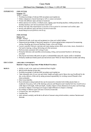 Iti fitters jobs iti fitter is a short term professional technical course, in which you are taught about different types of fittings. Pipe Fitter Resume Samples Velvet Jobs