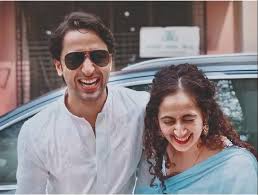 The duo settled for a court marriage due to the pandemic, but they are also planning for a traditional celebration in june 2021. First Photos Shaheer Sheikh Ruchikaa Kapoor Pose As Married Couple Guess Who Attended Their Wedding