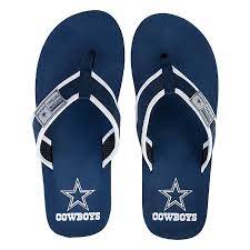 Dallas Cowboys Men 39 S Locker Label Contour Flip Flops Dallas Cowboys Shoes Dallas Cowboys Decor Dallas Cowboys Gear